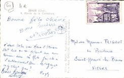 MODERN CARD Senlis Apse of the Cathedral