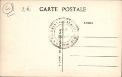 Taladro de la POSTAL de la VENDIMIA de la encrucijada de Compiegne del cierre Rethondes Militaria del armisticio