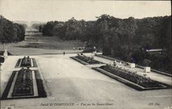 Paladar de la POSTAL de la VENDIMIA de Compiegne visto en los montajes hermosos