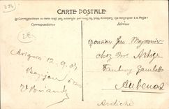 Cuadro total de Avignon de la POSTAL de la VENDIMIA del St Benezet y paladar del puente de los papas