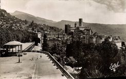 POSTAL MODERNA Grasse el Bandstand del curso la ciudad vieja