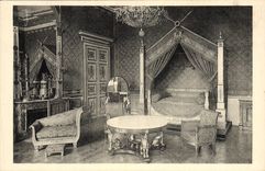 Castillo de la POSTAL de la VENDIMIA del sitio de Compiegne de Napoleon 1r