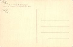 Taladro de la POSTAL de la VENDIMIA del claro de Compiegne de la opinión del armisticio