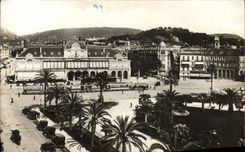 MODERN CARD Nice Places Massena the Casino and the gardens