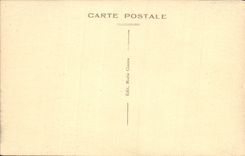 POSTAL Eze de la VENDIMIA una calle vieja y la entrada del castillo de la cabra del oro