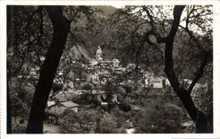 VINTAGE POSTCARD Switzerland Nicoise St Martin Vesubie