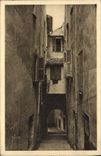 VINTAGE POSTCARD Villefranche the obscure street