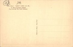 CPA Saint Paul Le Baou De Saint Jeannet Vue Prise Du Piol Saint Antonin