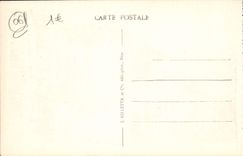 VINTAGE POSTCARD Gourdon Excursion At the Falls of the wolf Way of the paradise