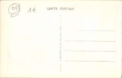 VINTAGE POSTCARD Gourdon Village and viaduct of the wolf Excursion surroundings of Nice