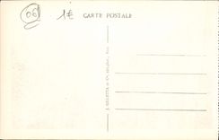 VINTAGE POSTCARD Gourdon Excursion At the Falls of the Wolf laces