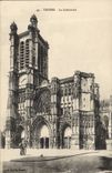CPA Troyes La Cathedrale