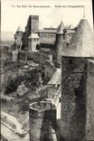 CPA Carcassonne Tour De I'Inquisition