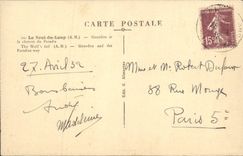 VINTAGE POSTCARD the Jump Of the Gourdon Wolf And the Way Of the Paradise