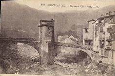 CPA Sospel Vue Sur Le Vieux Pont