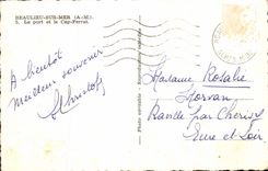 CPM Beaulieu Sur Mer Le Port Et Le Cap Ferrat