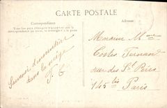 VINTAGE POSTCARD Peira Undermined