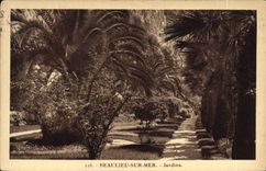 CPA Beaulieu Sur Mer Jardins