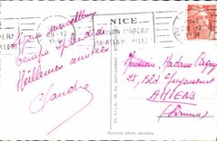 POSTAL MODERNA Niza visión Piage