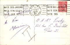 CPA Nice L'Entree Du Port Vue Panoramique