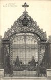 CPA Troyes Grille De I'Hotel Dieu