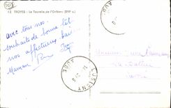 MODERN CARD Troyes Toureile De I' Orfevre