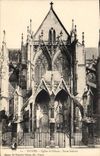 VINTAGE POSTCARD Troyes Eglise St Urbain Carries Side