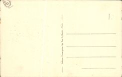 VINTAGE POSTCARD Troyes Garden Of the Prefecture