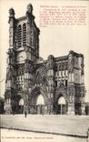 CPA Troyes La Cathedrale St Pierre