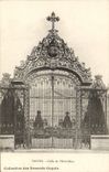 CPA Troyes Grille De I'Hotel Dieu
