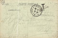 VINTAGE POSTCARD Troyes High Relief Of the Monument Of the Children of the Paddle