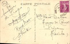 VINTAGE POSTCARD Troyes Garden Of the Swiss Valley the Couvers Inspiration