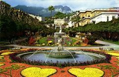 CPM Menton Les Jardins Bloves Pendant la fete du citron