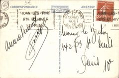 CPA Cap D'Antibes Juan Les Pins La Pointe Du Cap