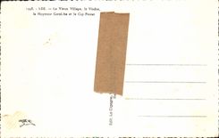 POSTAL Eze de la VENDIMIA la aldea vieja el viaducto la cornisa media y el cabo Ferrat