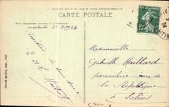 VINTAGE POSTCARD To lay down De Sotell On I' Esterel