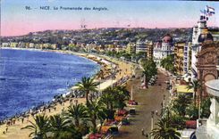CPA Nice La Promenade Des Anglais