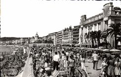 MODERN CARD Nice the Walk Of the English Palate Of the Mediterranean