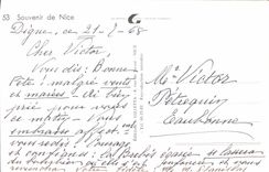 CPM Souvenir De Nice