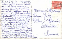 CPA Nice La Promenade Des Anglais