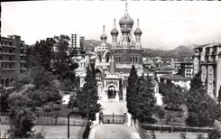 CPA Nice L'Eglise Russe Russie Russia