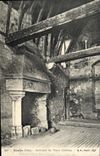 VINTAGE POSTCARD Interior Senlis Of the Old Castle