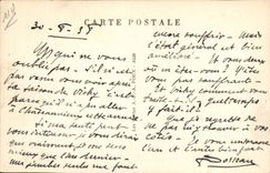 St de la catedral de Narbonne de la POSTAL de la VENDIMIA apenas visto del claustro