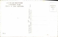 CPM Abbaye De Fontroide Narbonne Cloitre Et Salle Capitulaire