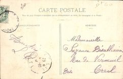 VINTAGE POSTCARD Interior Boundary-line Of the Cathedral