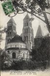 VINTAGE POSTCARD Morienval Apse De I' Eglise