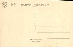 CPA Carcassonne Bassin Du Cygne Square Gambetta