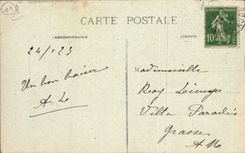 CPA Carcassonne Entree De La Porte D'Aude Tour De Justice