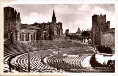 CPA Carcassonne Theatre De antique