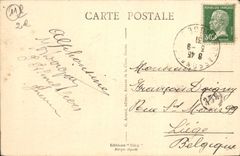 CPA Carcassonne La Cite Les Remparts